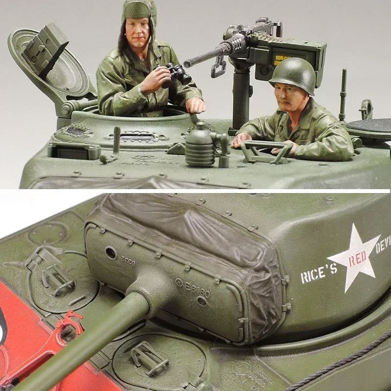 MODFORGE & TAMIYA | M4A3E8 SHERMAN (KOREAN WAR) - 1:35 SCALE MODEL TANK KIT